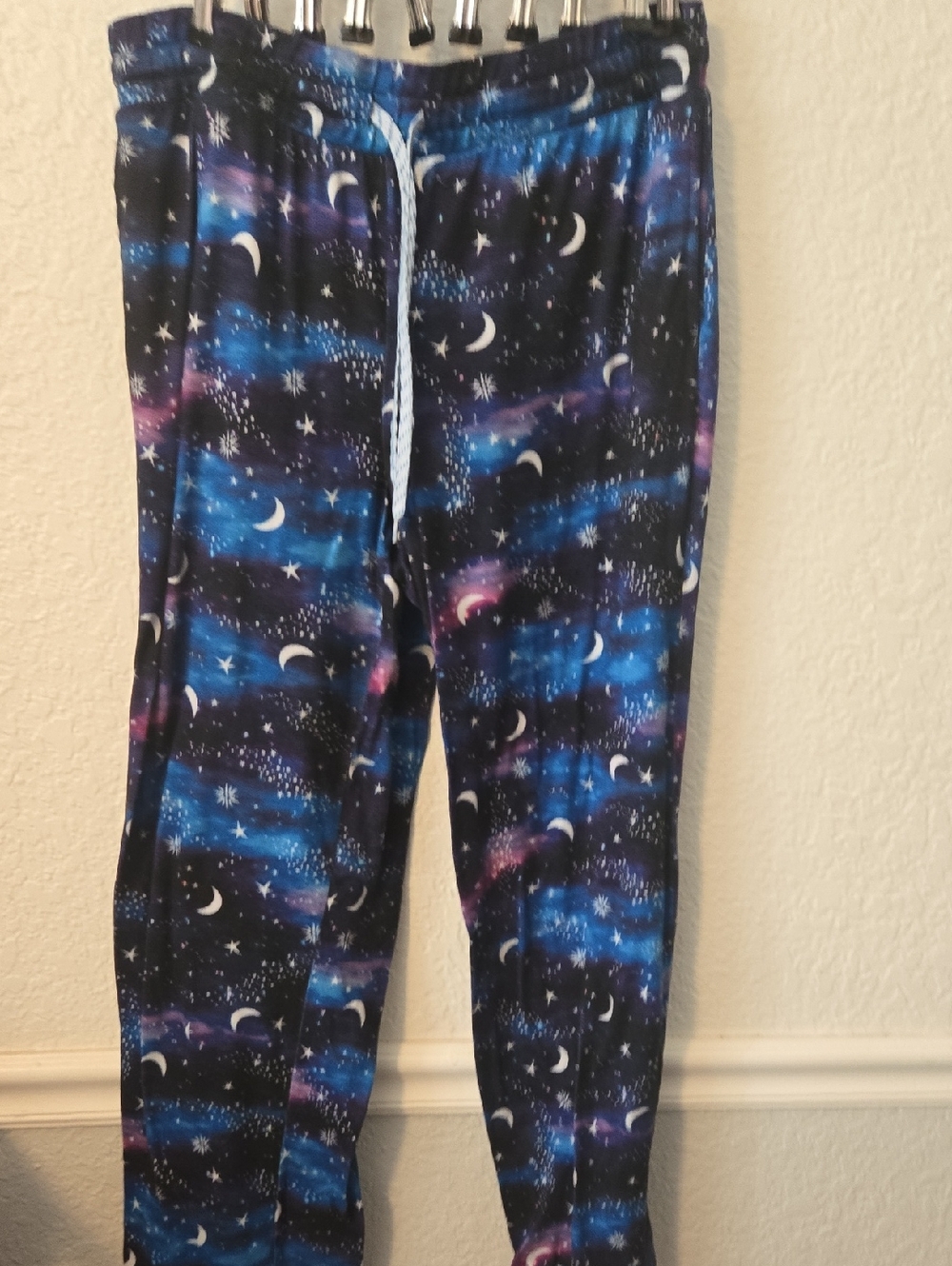 Galaxy Moon Print Lounge Pants